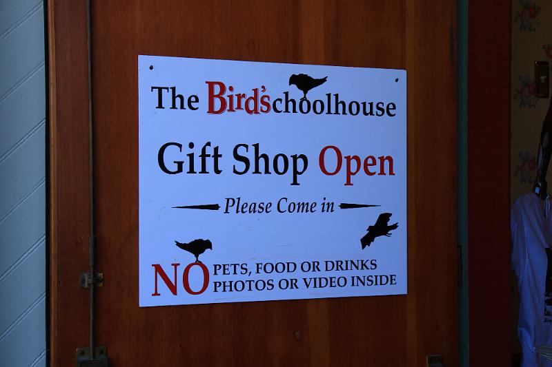 sonoma15.JPG - Cute sign.  The schoolhouse is privately owned and the folks who live there run a gift shop on the weekends.