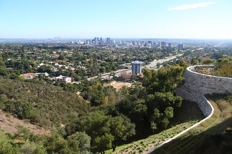 socal005.JPG - The Getty Center, Los Angeles.   View of the L.A. skyline
