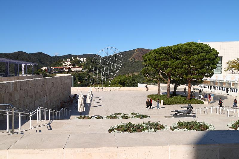 socal008.JPG - The Getty Center, Los Angeles.  The entrance area.