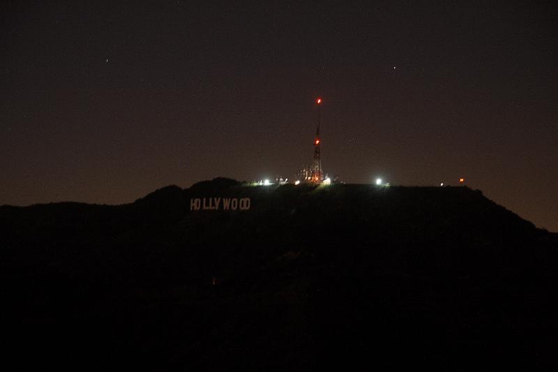 socal100.JPG - View of the Hollywood sign from the Griffith Observatory.