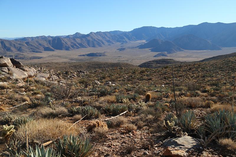 socal202.JPG - Anza-Borrego Desert State Park.  Hiking up to the Marshall South Home.