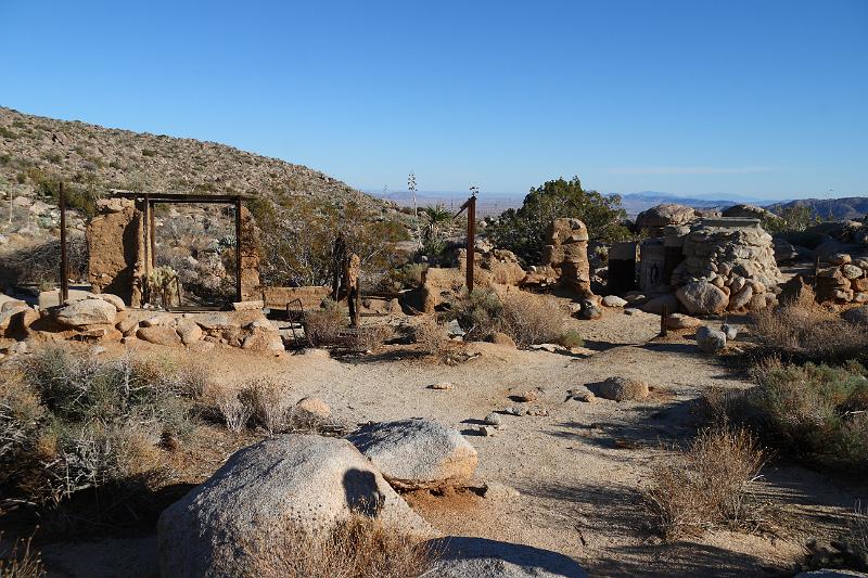 socal203.JPG - Anza-Borrego Desert State Park.  What's left of the Marshall South Home.