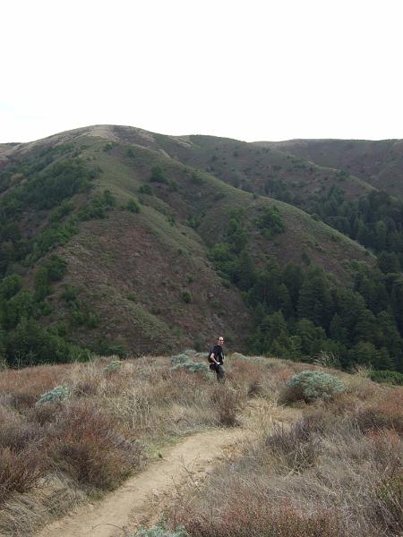 Monterey297.JPG - Garrapata State Park.  Back on the main trail, we're going up.